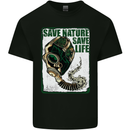 Save Nature Environment Climate Change Life Kids T-Shirt Childrens Black