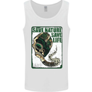 Save Nature Environment Climate Change Life Mens Vest Tank Top White
