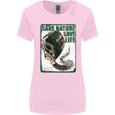 Save Nature Environment Climate Change Life Womens Wider Cut T-Shirt Light Pink