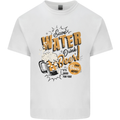 Save Water Drink Beer Funny Alcohol Kids T-Shirt Childrens White