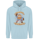 Save an Anvil Bang a Blacksmith Childrens Kids Hoodie Light Blue