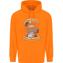 Save an Anvil Bang a Blacksmith Childrens Kids Hoodie Orange