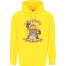 Save an Anvil Bang a Blacksmith Childrens Kids Hoodie Yellow
