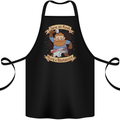 Save an Anvil Bang a Blacksmith Cotton Apron 100% Organic Black