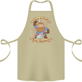 Save an Anvil Bang a Blacksmith Cotton Apron 100% Organic Khaki
