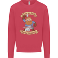 Save an Anvil Bang a Blacksmith Kids Sweatshirt Jumper Heliconia