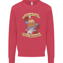 Save an Anvil Bang a Blacksmith Kids Sweatshirt Jumper Heliconia