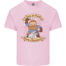 Save an Anvil Bang a Blacksmith Kids T-Shirt Childrens Light Pink