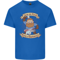 Save an Anvil Bang a Blacksmith Kids T-Shirt Childrens Royal Blue