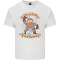 Save an Anvil Bang a Blacksmith Kids T-Shirt Childrens White