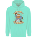 Save an Anvil Bang a Blacksmith Mens 80% Cotton Hoodie Peppermint