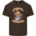Save an Anvil Bang a Blacksmith Mens Cotton T-Shirt Tee Top Dark Chocolate