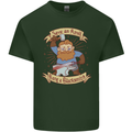 Save an Anvil Bang a Blacksmith Mens Cotton T-Shirt Tee Top Forest Green
