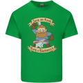 Save an Anvil Bang a Blacksmith Mens Cotton T-Shirt Tee Top Irish Green
