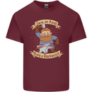 Save an Anvil Bang a Blacksmith Mens Cotton T-Shirt Tee Top Maroon