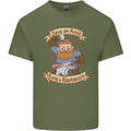 Save an Anvil Bang a Blacksmith Mens Cotton T-Shirt Tee Top Military Green