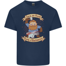 Save an Anvil Bang a Blacksmith Mens Cotton T-Shirt Tee Top Navy Blue