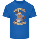 Save an Anvil Bang a Blacksmith Mens Cotton T-Shirt Tee Top Royal Blue