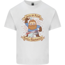 Save an Anvil Bang a Blacksmith Mens Cotton T-Shirt Tee Top White