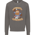 Save an Anvil Bang a Blacksmith Mens Sweatshirt Jumper Charcoal