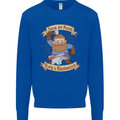 Save an Anvil Bang a Blacksmith Mens Sweatshirt Jumper Royal Blue