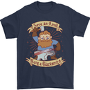 Save an Anvil Bang a Blacksmith Mens T-Shirt 100% Cotton Navy Blue
