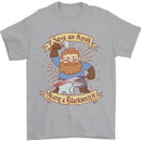 Save an Anvil Bang a Blacksmith Mens T-Shirt 100% Cotton Sports Grey