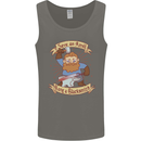 Save an Anvil Bang a Blacksmith Mens Vest Tank Top Charcoal