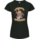 Save an Anvil Bang a Blacksmith Womens Petite Cut T-Shirt Black