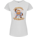 Save an Anvil Bang a Blacksmith Womens Petite Cut T-Shirt White