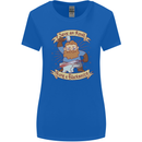 Save an Anvil Bang a Blacksmith Womens Wider Cut T-Shirt Royal Blue