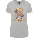 Save an Anvil Bang a Blacksmith Womens Wider Cut T-Shirt Sports Grey