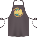 Save the Chbby Unicorns Funny Rhino Cotton Apron 100% Organic Dark Grey