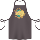 Save the Chbby Unicorns Funny Rhino Cotton Apron 100% Organic Dark Grey