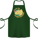 Save the Chbby Unicorns Funny Rhino Cotton Apron 100% Organic Forest Green