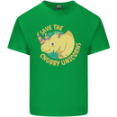 Save the Chbby Unicorns Funny Rhino Kids T-Shirt Childrens Irish Green