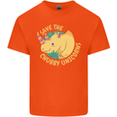 Save the Chbby Unicorns Funny Rhino Kids T-Shirt Childrens Orange