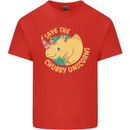 Save the Chbby Unicorns Funny Rhino Kids T-Shirt Childrens Red