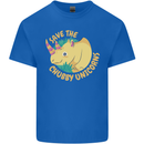 Save the Chbby Unicorns Funny Rhino Kids T-Shirt Childrens Royal Blue