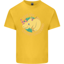 Save the Chbby Unicorns Funny Rhino Kids T-Shirt Childrens Yellow