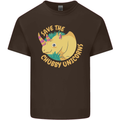 Save the Chbby Unicorns Funny Rhino Mens Cotton T-Shirt Tee Top Dark Chocolate