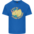 Save the Chbby Unicorns Funny Rhino Mens Cotton T-Shirt Tee Top Royal Blue