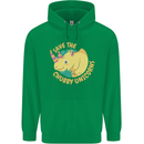 Save the Cuhbby Unicorns Funny Rhino Childrens Kids Hoodie Irish Green