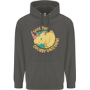 Save the Cuhbby Unicorns Funny Rhino Childrens Kids Hoodie Storm Grey