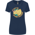 Save the Cuhbby Unicorns Funny Rhino Womens Wider Cut T-Shirt Navy Blue