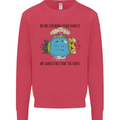 Save the Earth Climate Change Environment Kids Sweatshirt Jumper Heliconia
