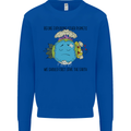 Save the Earth Climate Change Environment Kids Sweatshirt Jumper Royal Blue