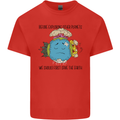 Save the Earth Climate Change Environment Kids T-Shirt Childrens Red