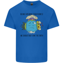 Save the Earth Climate Change Environment Kids T-Shirt Childrens Royal Blue