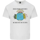 Save the Earth Climate Change Environment Kids T-Shirt Childrens White